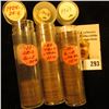 Image 2 : (53) 1923 P, (55) 24 P, (2) 24 S, & (13) 25 S  U.S. Lincoln Cents in a plastic coin tubes.