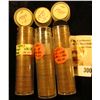 Image 1 : (52) 1929 P, (54) 29 D, (36) 29 S U.S. Lincoln Cents in a plastic coin tubes.