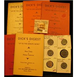 Volume One--Number Two, (2) Volume two Number Three, Volume Three Number One, & volume four Number T
