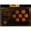 Image 2 : 1982 P & D Seven-piece Variety Cent Set, Brilliant Uncirculated in a plastic case.