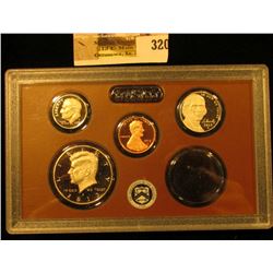 2013 S Four-piece U.S. Proof Coin Set in original hard plastic case. Includes Proof Cent, Nickel, Di