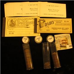 "Fosston Co-op. CR'Y. Assn. Fosston, Minnesota Dairy $2.00 Coupon" Book; "Allison's Improved Credit 
