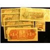 Image 2 : (5) One Peso & (1) Five Peso Mexico Banknotes in grades up to CU.