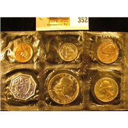 1959 U.S. Proof Set in original cellophane holder.