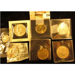 1941 P Mercury Dime in Littleton Coin Company cellophane; 1789 Proof Set Medal; pair of 1967 P 40% S