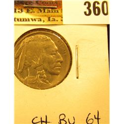 1913 P Type One Buffalo Nickel, Choice BU 64.