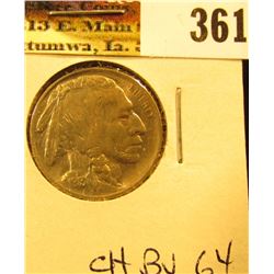 1913 P Type Two Buffalo Nickel, Choice BU 64.