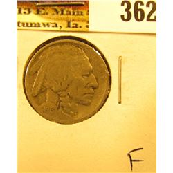 1913 D Type One Buffalo Nickel, Fine.