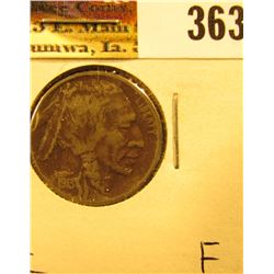 1913 D Type Two Buffalo Nickel, Fine, Dark.