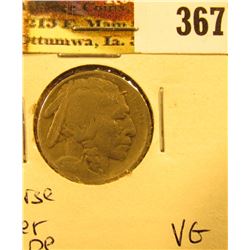 1914 D Buffalo Nickel, obverse border scrape, VG.