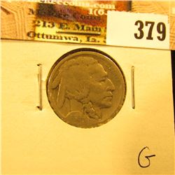 1919 S Buffalo Nickel, Good.