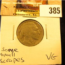 1926 S Buffalo Nickel, VG. some small scrapes.