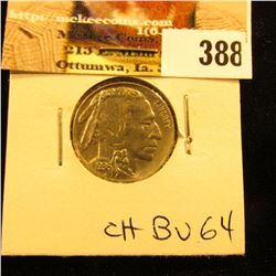 1936 P Buffalo Nickel, Choice BU 64.