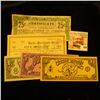 Image 1 : $1, $5, $10 Doggy Dough scrip; Depression scrip: March 10, 1933 Burke Merchants Script $5.00, No, 58
