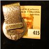 Image 2 : 1922 U.S. Peace Silver Dollar, Brilliant Uncirculated, but mounted in a Money Clip.