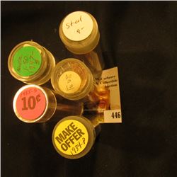 (5) Solid Date Rolls of Lincoln Cents including: 1934, 43, 47S, 55S, & 60 D.