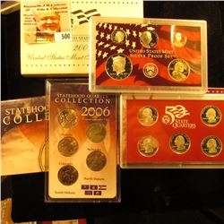 2007 S United States Mint Silver Proof Set in original box of issue.