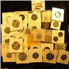Image 1 : Austria Coinage: 1896 heller KM 2800 EF; 1952 Unc, 1954 Unc, 1957 Unc, 1962 Unc KM2876 Two Groschens