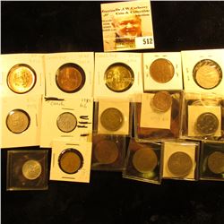 1977 Czechoslovakia 5 haleru KM86 UNC; 1964 Czechoslovakia 10 haleru KM49.1 UNC; 1976 Czechoslovakia