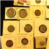 Image 2 : 1936 Netherlands 1/2 cent KM138 UNC red-brown; 1941 Netherlands cent KM170 VF;1942 Netherlands cent 