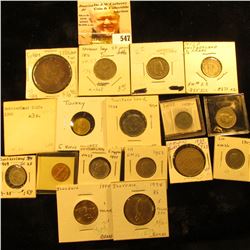 1994 Slovenia tolar Y4 UNC;1994 Slovenia 5 tolarjev Y6 UNC; 1944 Switzerland rappen Y3a EF-AU; 1946 