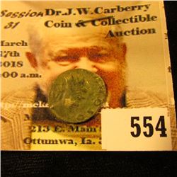 Claudius II Gothicus. (Posthumus issue) Sear 3128 AEAntoninianus. Rx. Large Alter. "Consecration".