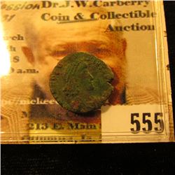 Theodosius I 373-383 A.D. Siscia RIC27d. Scarce 4th Century Roman Copper.