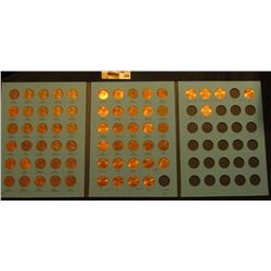1975-2005 Partial Set of Lincoln Cents in a blue Whitman folder. Several BU coins included.