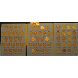 Blue Whitman folder containing (19) different date or Mint Mark Buffalo Nickels.