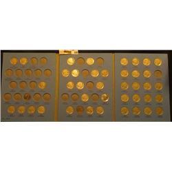 1913-38 Partial Set of Buffalo Nickels in a blue Whitman folder.