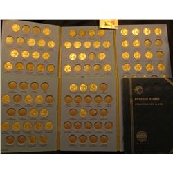 1938-61 Jefferson Nickel folder with mixed up date Nickels; empty blue Whitman folder for Buffalo Ni