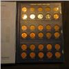 Image 2 : 1941-74 S Complete Set of Lincoln Cents missing only the 1960 P Small Date stored in a deluxe Whitma