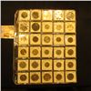 Image 1 : Collection of (68) Argentinan Coins in 1 1/2" x 1 1/2" 30-pocket plastic pages.