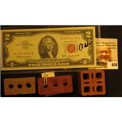 (3) different miniature bricks each embossed differently "Mason City Brick & Tile Mason City, Iowa""