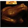Image 2 : 3 1/2" x 3 1/2" x 2" "Lehigh" Pottery Clay Frog.