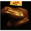 Image 3 : 3 1/2" x 3 1/2" x 2" "Lehigh" Pottery Clay Frog.