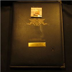 "United States Commemorative Gallery Deluxe Album containing (50) Gem BU State Quarters & (17) Presi