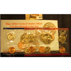 1994 P & D U.S. Mint Set. Original as issued. Issued at $8.00