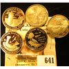 Image 1 : 2009 S Five-piece Set of U.S. Territories Proof Commemorative Quarters.