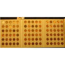 1975-2013 Complete Set of Circulation Strike Lincoln  Cents in a Harris Coin folder. Many specimens 