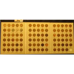 1941-1974 Complete Set of Circulation Strike Lincoln  Cents in a Harris Coin folder. Some specimens 