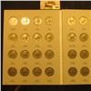 Image 2 : 1965-87D Complete Set of U.S. Washington Quarters in a blue Whitman folder exhibited in an attractiv