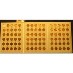 1975-2013 Complete Set of Circulation Strike Lincoln  Cents in a Harris Coin folder. Many specimens 