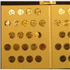 Image 2 : 1969-2016 Set of Jefferson Nickels with all BU or Proof issues stored in a Harris Coin Folder. (57 p