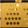 Image 3 : 1969-2016 Set of Jefferson Nickels with all BU or Proof issues stored in a Harris Coin Folder. (57 p