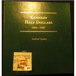 Archival Quality Littleton Custom Coin Album with (2) 1964 P, 67P, 68D, 69D, 70D (Silver) 72P, D, 74