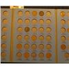 Image 3 : 1918D-40D Partial Set of U.S. Lincoln Cents in a blue Whitman folder.