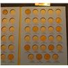 Image 4 : 1918D-40D Partial Set of U.S. Lincoln Cents in a blue Whitman folder.