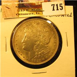 1921 P  U.S. Morgan Silver Dollar.