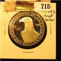 1983 S U.S. Olympic XXIII Silver Proof Dollar.